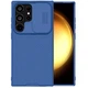 Карбоновая накладка Nillkin CamShield Pro для Samsung Galaxy S24 Ultra Blue - изображение 9