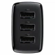 СЗУ Baseus Compact 17W (3USB-A) (CCXJ02) Черный - изображение 5