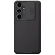 Карбоновая накладка Nillkin CamShield Pro Magnetic для Samsung Galaxy S24+ Black - изображение 1