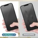 Защитное 2.5D стекло Blueo Corning Gorilla Glass для Apple iPhone 15 Pro Max (6.7") Черный - изображение 4