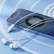 Навушники Remax RM-510i з мікрофоном Lightning White - зображення 3