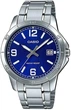 Наручний годинник Casio MTP-V004D-2B UDF Синій із сірим нержавіюча сталь - зображення 1