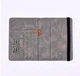 Обкладинка на паспорт з відсіками для кредиток грошей та SIM карт RFID захистом екошкіра колір сірий - зображення 2