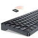 Клавіатура бездротова Ugreen KU004 Wireless Keyboard 2.4G Чорний (1013-505-00) - зображення 4