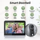 Wi-Fi ВидеоГлазок "R10" (grey) Tuya Дверной 4,3" (11cм) с Записью и Датчиком движения АКБ 5000 мAч Видео Глазок - изображение 3