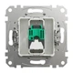 Розетка комп'ютерна Schneider Electric Sedna Design 1*RJ45 категорія 5E UTP Білий SDD111451 - зображення 2