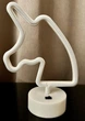 Неоновый светодиодный ночник для интерьера Decoration Lamp Единорог USB/3хАА Теплый Белый | Настольный светильник | 722820 - изображение 3