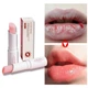 Гігієнічна помада — тінт Luofmiss Temperature Change Lip Balm із ніжно-рожевим відтінком з ароматом полуниці - зображення 1
