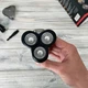 Электробритва Geemy GM 7720 black аккумуляторная с плавающими ножами - изображение 6