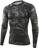 Термобелье мужское зимнее комплект кофта и кальсоны на флисе Sport Camo Grey +5-15°С 3XL Камуфляж серый - изображение 4