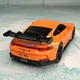 Машинка Porsche 911 GT3 детская игрушка моделька металлическая коллекционная 15 см Оранжевый (6236219) - изображение 3