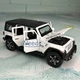 Машинка іграшка Jeep Wrangler Rubicon моделька металева колекційна 15 см Білий (8005013) - зображення 6
