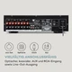 Підсилювач Auna AMP-4000 DAB Hifi 400Вт (10038329) - зображення 6