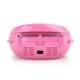 Бумбокс Auna Roadie CD Boombox FM Radio Light Show (10029815) - зображення 8