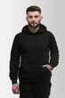 Худі утеплений Vsetex Warm Чорний XS - зображення 1