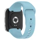 Силиконовый ремешок для Xiaomi Redmi Watch 3 Active "Нежно-голубой" (VANAX63007) - изображение 2