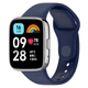 Силиконовый ремешок для Xiaomi Redmi Watch 3 Active "Темно-синий" (VANAX63002) - изображение 1
