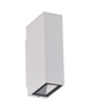 Вуличний світильник Goldlux 319982 Led orlean Led 2x2.5W 4000K 430Lm IP54 WH (014321) - зображення 2