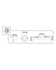 Точковий світильник Goldlux 319876 Gaja GU5.3 1x12W IP20 WH (047502) - изображение 4