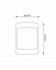 Вуличний світильник Goldlux 312372 Muret E27 1x10W IP44 WH (014319) - изображение 2