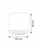 Точковий світильник Goldlux 321398 Xeno GU10 1x10W IP20 WH (052076) - изображение 4