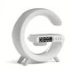 Ночник смарт-лампа акумуляторна Light Sound Machine з бездротовою зарядкою 15W GА White - зображення 2
