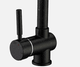 Смеситель кухонный AQUAMARIN KRONER 360 BLACK-COMBI Черный - изображение 2
