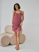 Ночная рубашка женская BARWA garments 0167 L Темно-розовая (2110001673641) - изображение 7