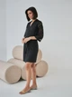 Халат женский BARWA garments 0337 M Черный (2110003372016) - изображение 3