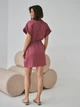 Халат женский BARWA garments 0242 S/L Темно-розовый (2110002429643) - изображение 3