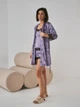 Халат женский BARWA garments 251 M Темно-фиолетовый (2110002512697) - изображение 8