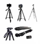 Штатив трипод з пультом ДУ професійний для камери та телефону Yunfeng Tripod YF-3388 Black/Чорний - зображення 11