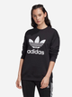 Bluza damska bez kaptura Adidas FM3272 36 Czarna (4062055428259) - obraz 1