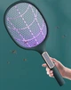 Электрическая мухобойка ракетка с аккумулятором 2700V/1200мАч уничтожитель насекомых, комаров, мух Green - изображение 4