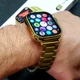 Смарт-годиник Smart Watch Series 8 Hoco Y12 Ultra 49 мм Golden 320 мАч з укр меню - зображення 5