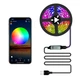 Светодиодная лента RGB BauTech для телевизора USB с Bluetooth управлением телефоном 3 м Разноцветный (1013-537-01) - изображение 1