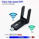 Wi-Fi адаптер двухдиапазонный Без бренда 2.4 / 5 ГГц 1300 Мбит/с USB3.0 Черный (1013-521-00) - изображение 8