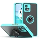 Захисний чохол MatteLuxe Motorola G72 (з кільцем) Light Blue (34072-0B) - зображення 1