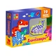 Набор магнитов MAXI "Динозавры" Vladi Toys VT3106-23, 19 шт - изображение 1