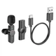 Мікрофон Borofone Lightning Trophy Lavalier wireless|2.4G, 6h| |2.4G, 15M|для iPhone - зображення 3
