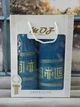 Набір рушників 2в1 Moz versace blue 50х90+70х140 см Блакитний - изображение 2