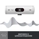 Веб-камера Logitech Brio 500 White (960-001428) Білий 34190 - зображення 4