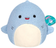 Maskotka Squishmallows Fuzz A Mallows Davie the Shark 40 cm (0734689248216) - obraz 1