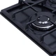 Черная газовая варочная поверхность WEILOR GM W614 BL, газ-контроль, на 4 конфорки - изображение 7