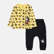 Детский комплект (лонгслив + штаны) для мальчика Disney Mickey Mouse DIS-BMB-51-12-A879 62 см Желтый/Черный (5904009114643) - изображение 1