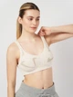 Топ женский Nike W Nsw Cozy Knit Bra FD4274-105 XL Бежевый (0196975046485) - изображение 4