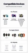Беспроводная док-станция для зарядки смартфона/наушников Airpods/часов Apple Watch Toocki T20 5 в 1 15W Gray Car с функцией часов, будильника - изображение 12