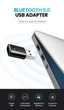 Bluetooth-адаптер Ugreen Bluetooth 5.0 для ноутбука та ПК, чорний (US390) - зображення 3