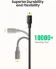 Зарядний кабель Ugreen Mini USB to USB 2.0 0.25 M Black (US132) - зображення 7