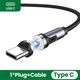 Кабель зарядный UGREEN US503 Type-C/Micro USB 5V2.4A магнитный 1 м Dark gray (40126_40127) - изображение 2